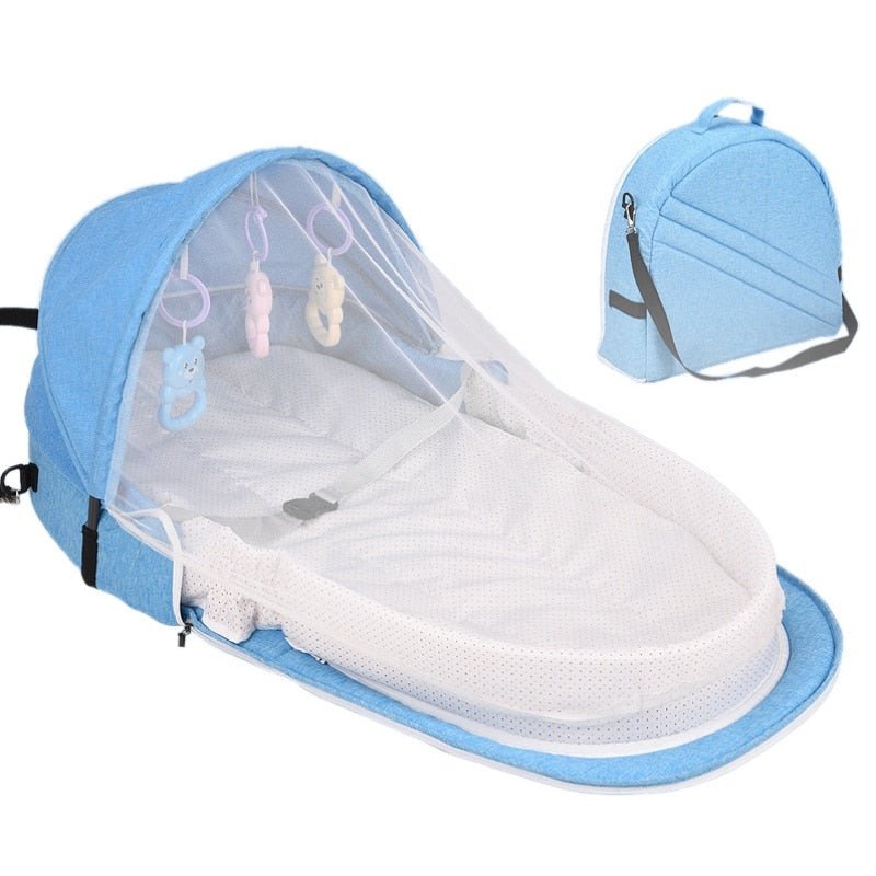 Bby Travel Bed (With Insect Net Cover)